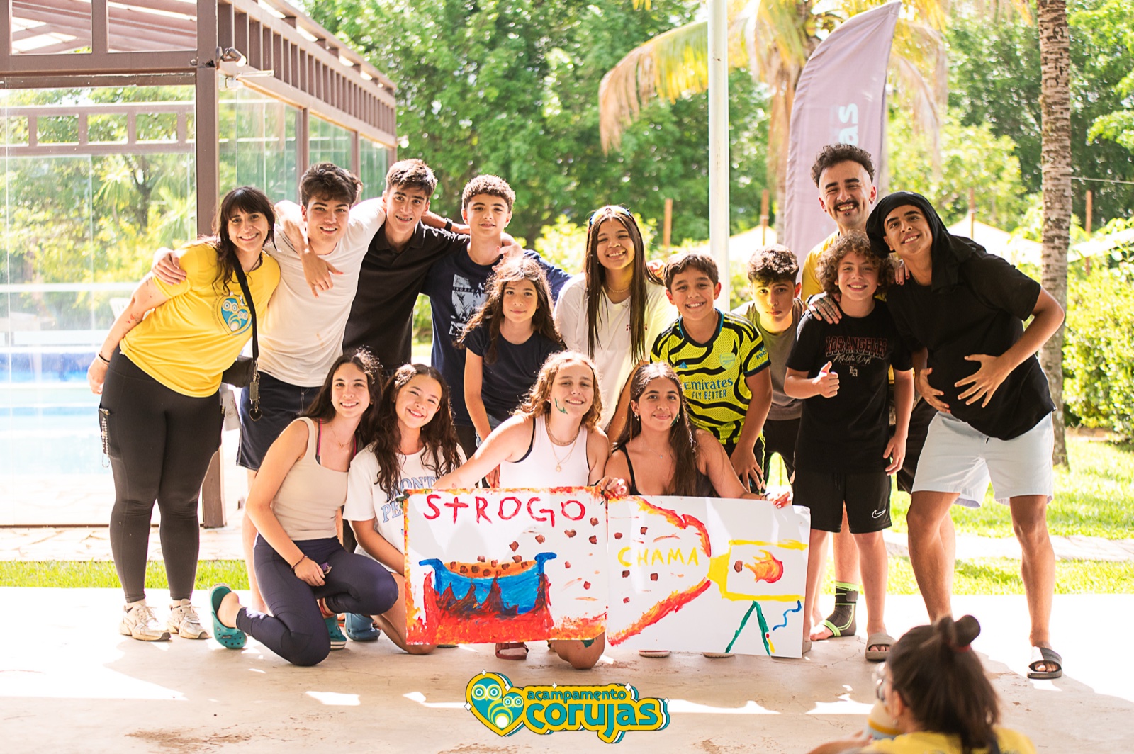 Acampamento de férias