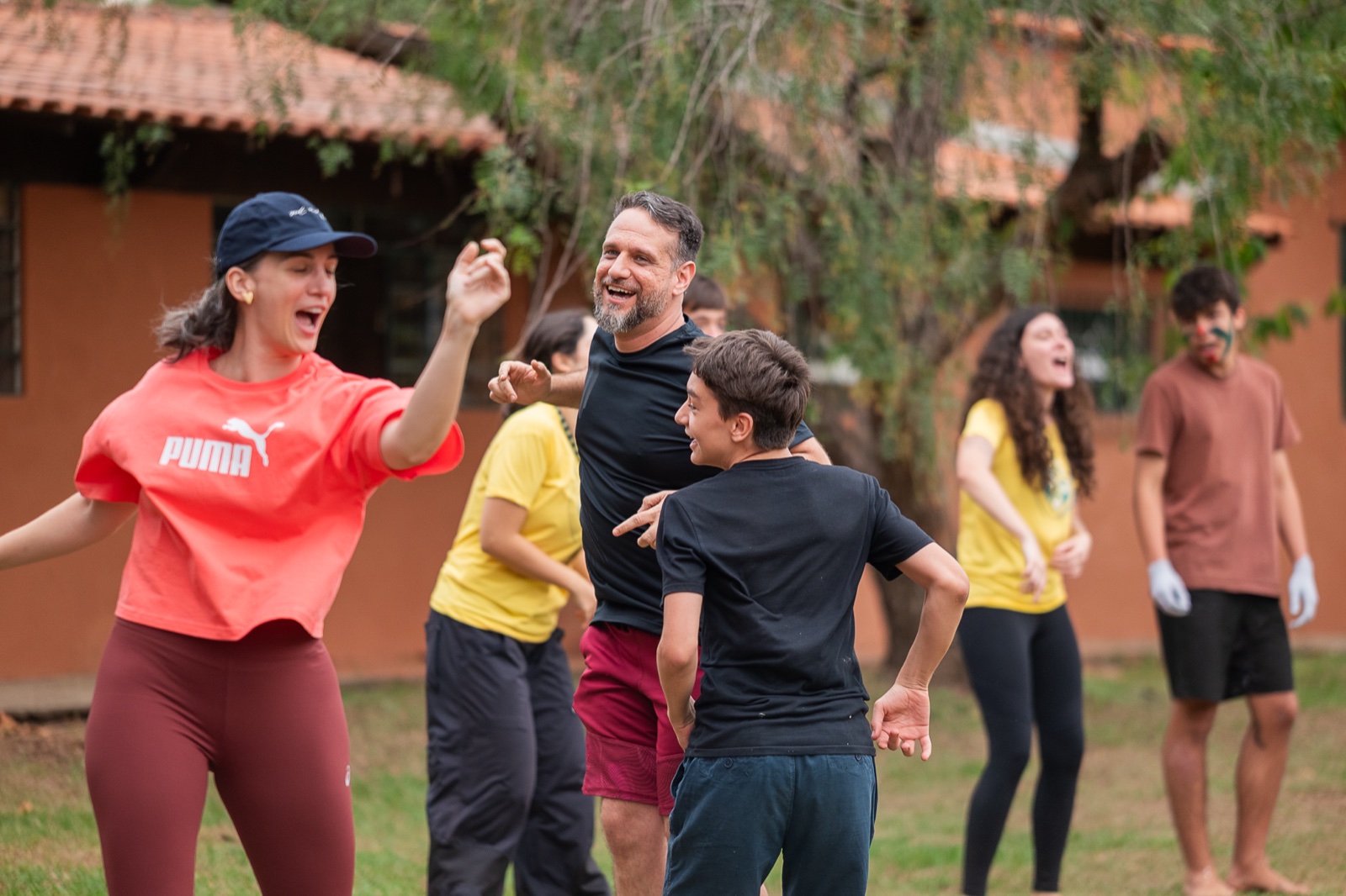 Acampamento para famílias