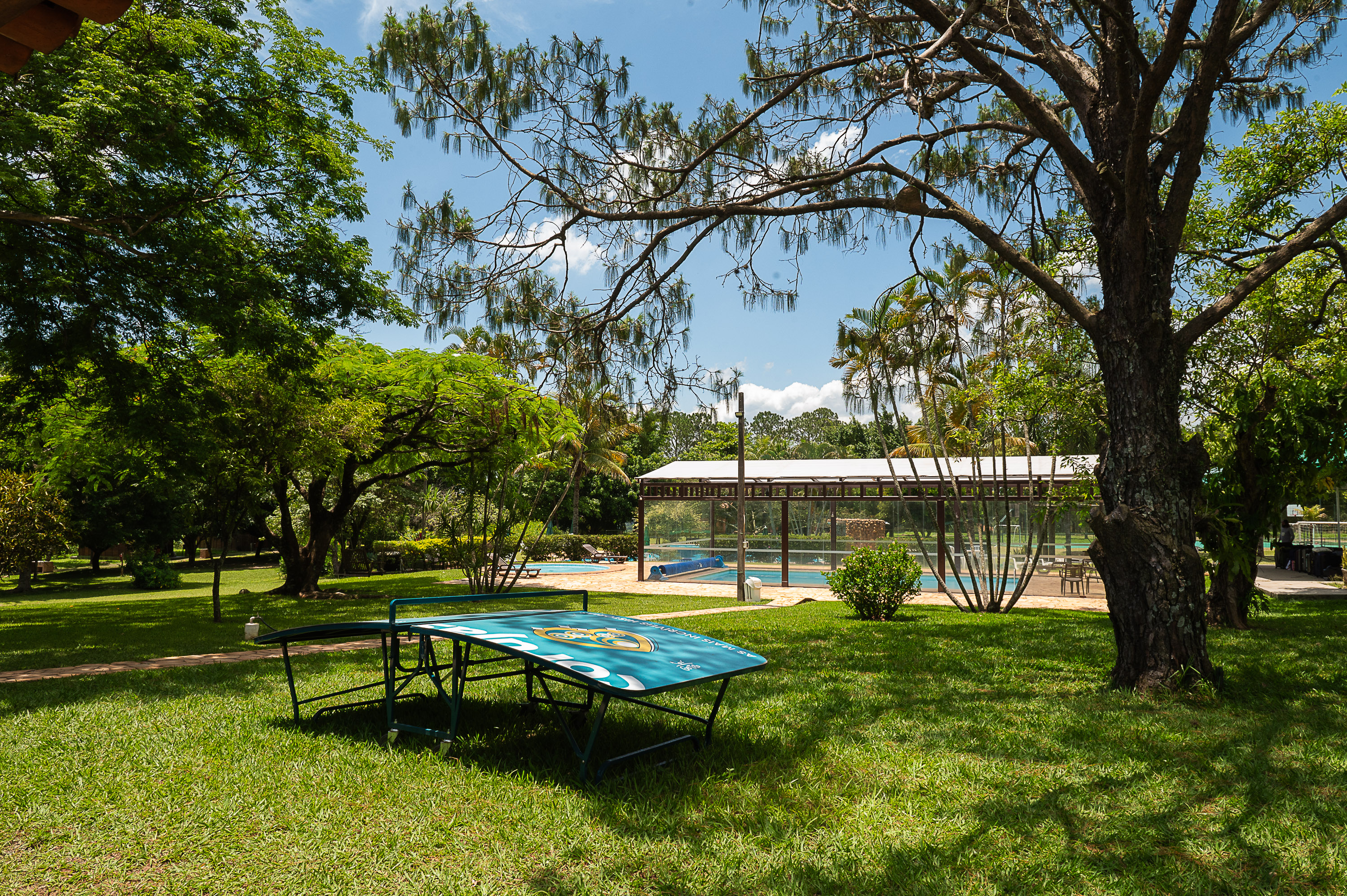 Natureza e piscinas