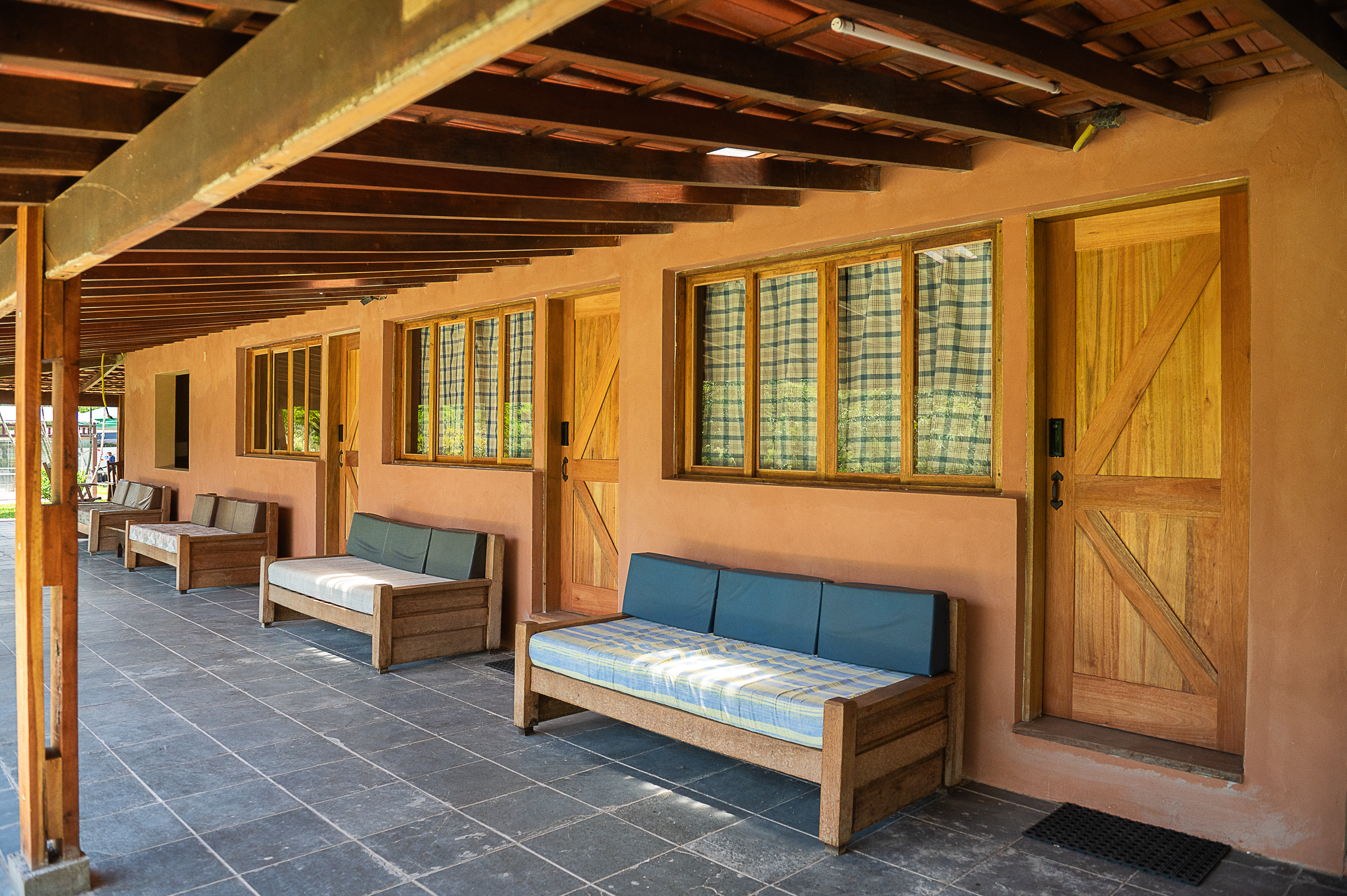 Quartos da casa sede